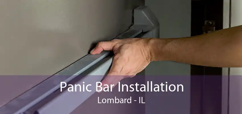 Panic Bar Installation Lombard - IL